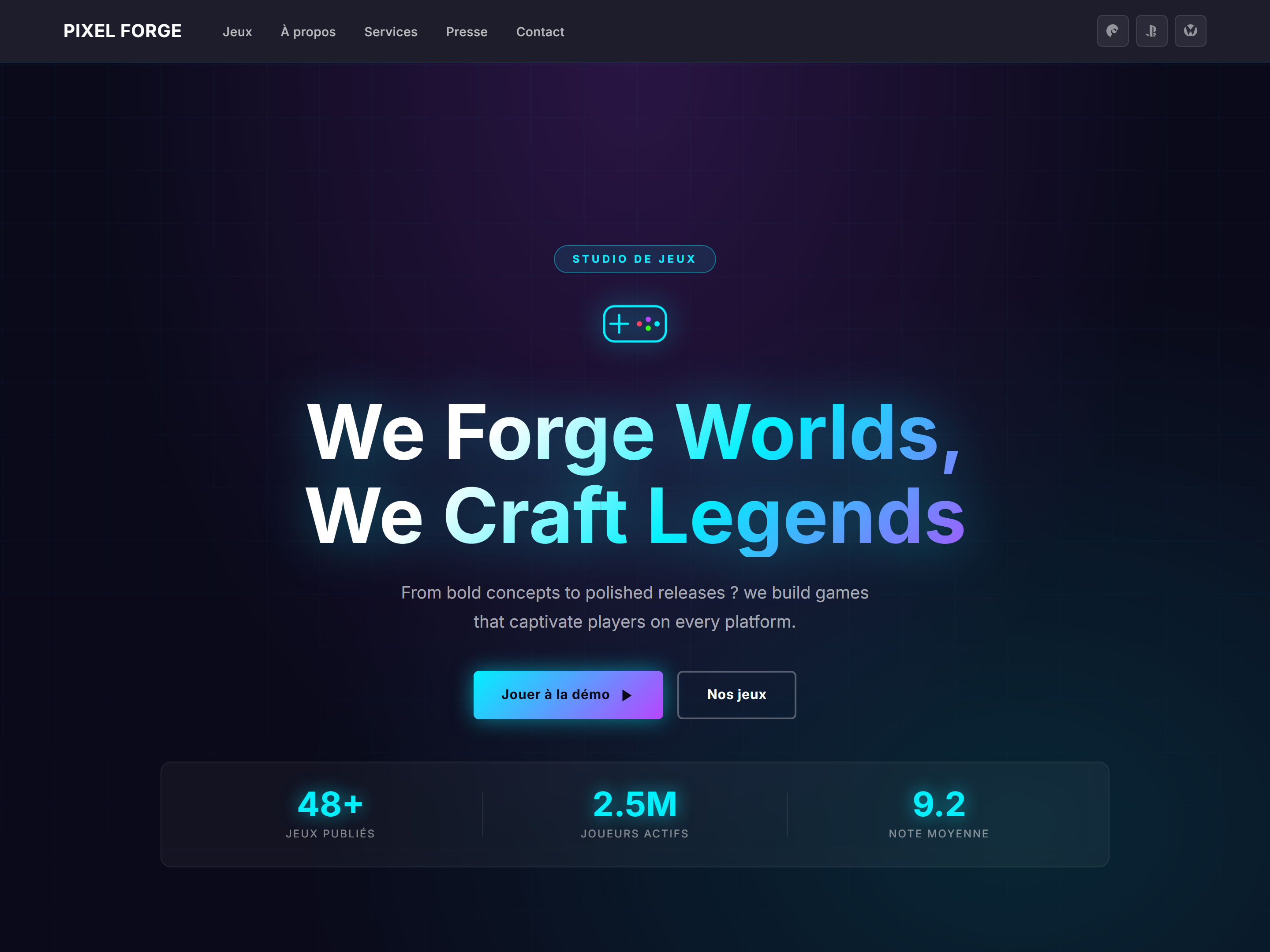 Studio de Jeux Pro