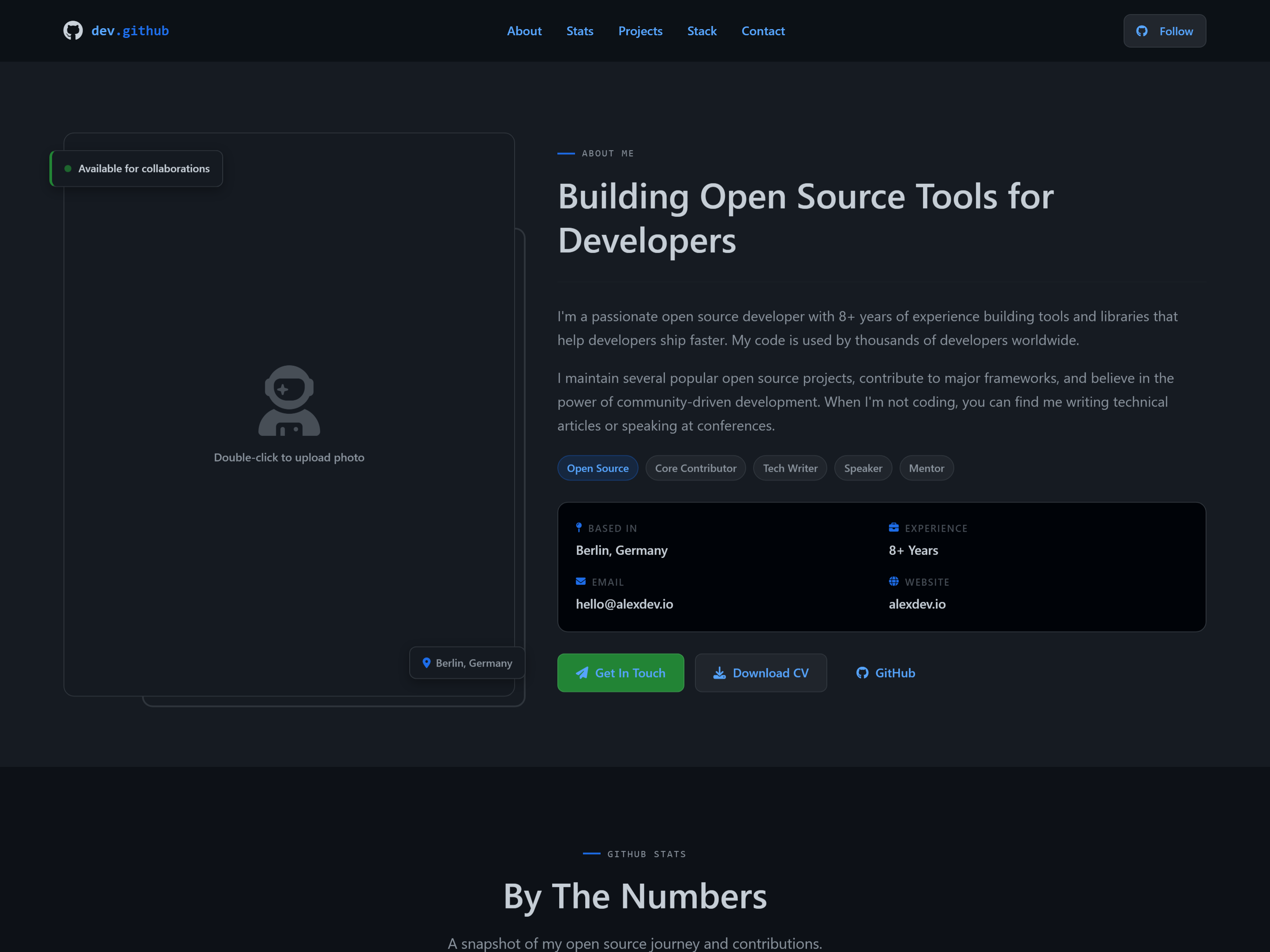 Développeur Open Source