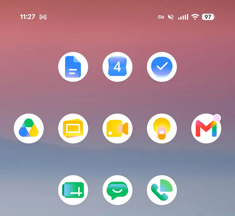 Google a mis à jour les icônes des applications Workspace sous le thème « Ère Gemini ».