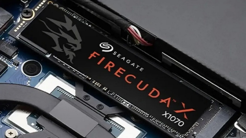 Seagate lance une nouvelle gamme de SSD FireCuda X1070 PCIe 4.0 avec une vitesse de lecture supérieure à 7 Go/s