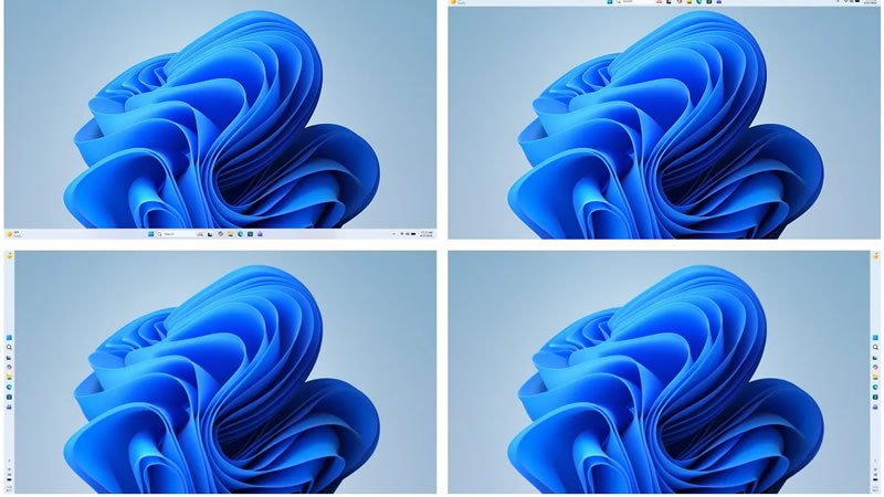 Le panneau des tâches dans Windows 11 sera enfin déplaçable, comme dans Windows 10