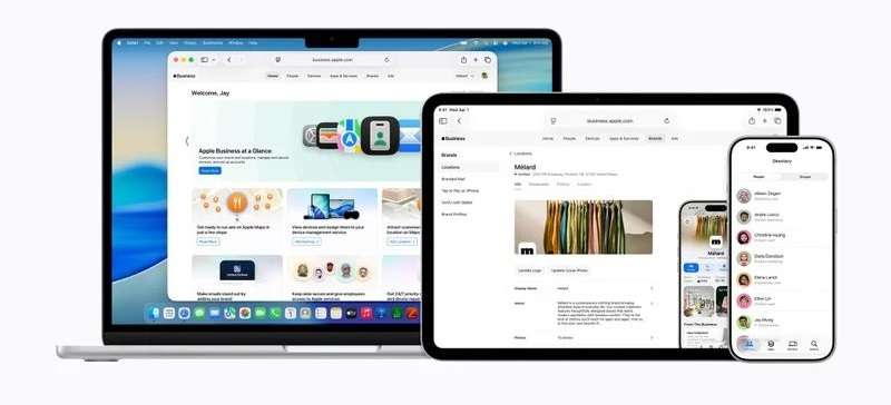 Apple regroupera la gestion des appareils et les outils d'entreprise dans une plateforme unique – Apple Business.