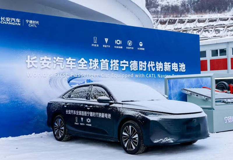 CATL a commencé l’installation de batteries sodium résistantes au froid pour les véhicules avancés de Changan.