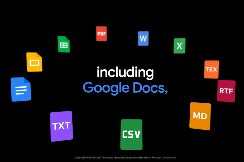 Google Gemini peut désormais créer des documents Word, Excel et d’autres types de fichiers à partir d’une simple requête.