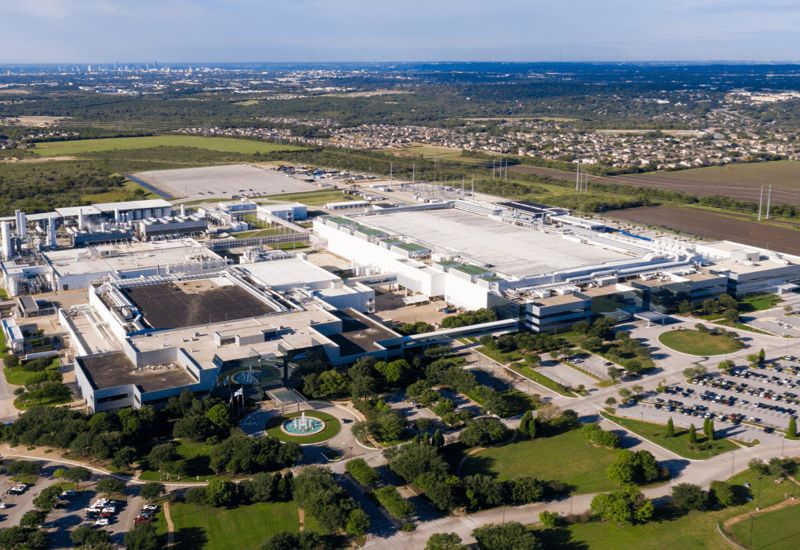 La préparation de la nouvelle usine texane de Samsung pour la production massive de puces est à 90 %.