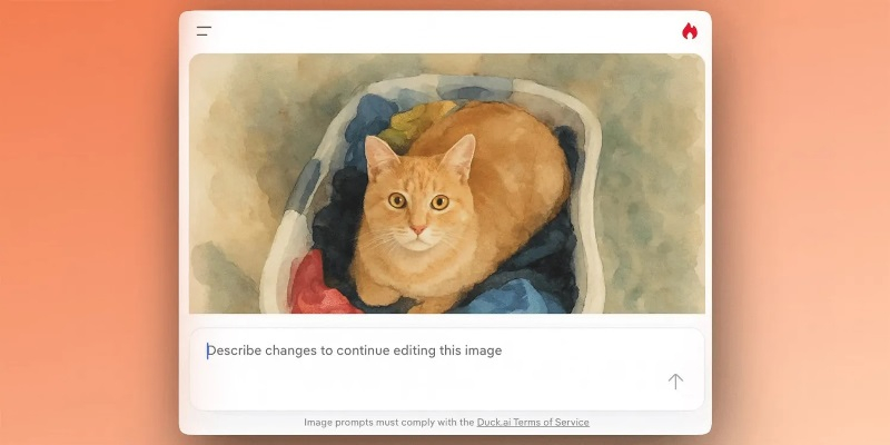 DuckDuckGo a présenté le bot IA Duck.ai, capable de modifier des images selon une requête textuelle