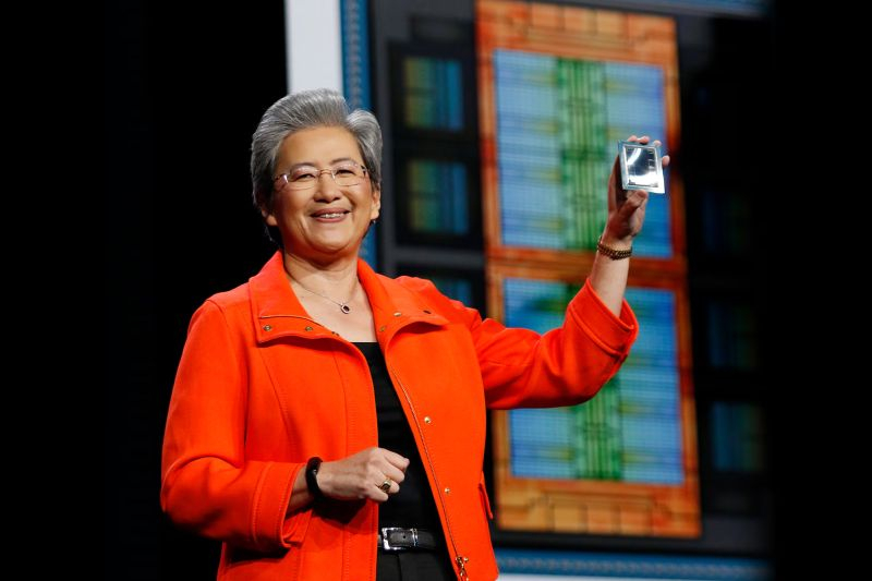 Lisa Su a déclaré que les serveurs et l'intelligence artificielle permettront à AMD de générer des dizaines de milliards de dollars de revenus.