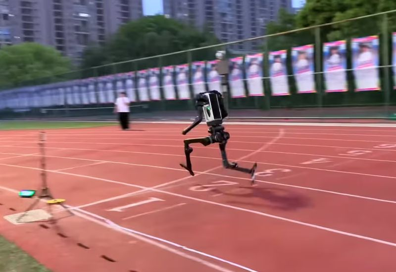 Le robot chinois Unitree H1 a atteint une vitesse de 10 m/s, établissant un nouveau record parmi les androïdes.