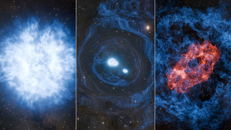 Les astronomes ont enregistré pour la première fois une explosion de supernova mystérieuse nécessitant l'élaboration d'une nouvelle théorie.