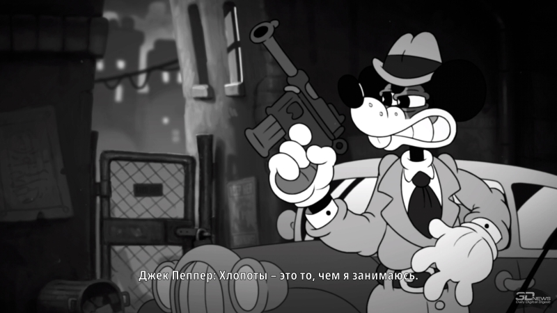 Nouvelle critique de « Mouse: P.I. For Hire » – un Doom en noir et blanc sur les souris.