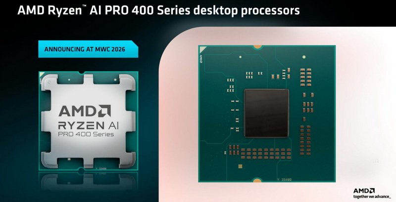 AMD a annoncé le Ryzen AI 400 pour Socket AM5 : un processeur Zen 5 pouvant atteindre 8 cœurs, une carte graphique RDNA 3.5 et un NPU de 50 TOPS