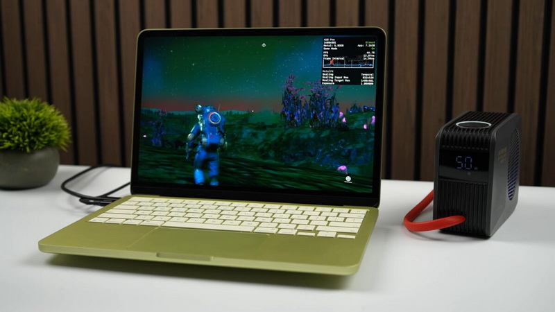 Le MacBook Neo a reçu un refroidisseur liquide, et ses performances dans *No Man’s Sky* ont doublé.