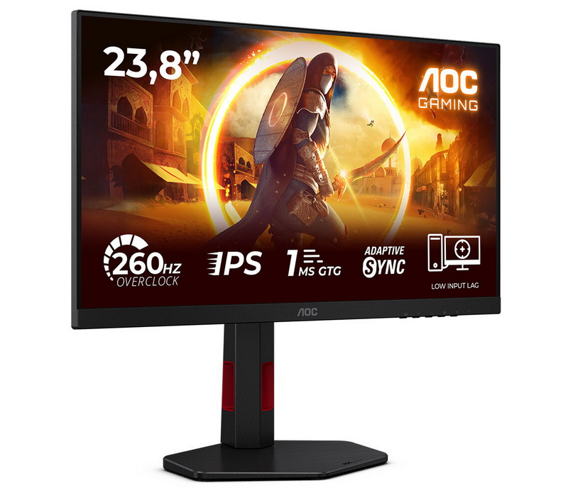 AOC lance de nouveaux moniteurs de jeu 24G4ZR et 27G4ZR avec des panneaux Fast‑IPS, disponibles à l’achat.
