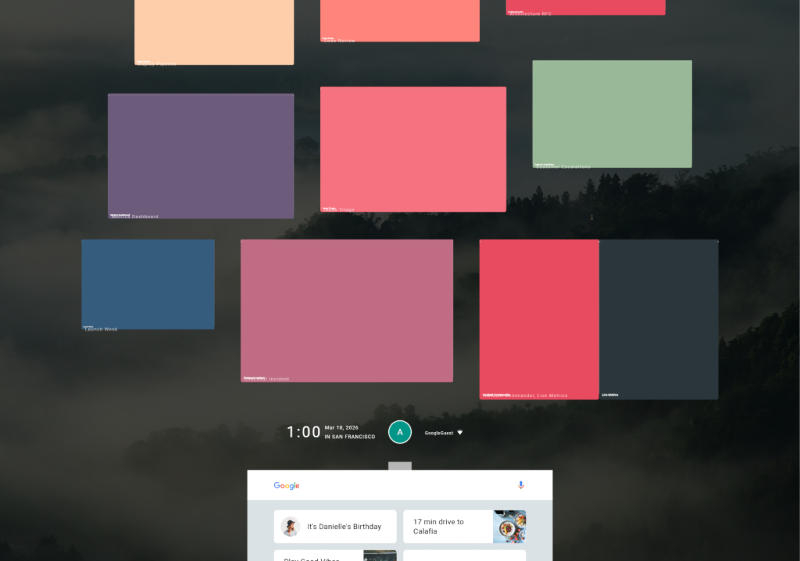 L'interface de l'ancien système d'exploitation prometteur de Google Fuchsia est intégré dans le navigateur