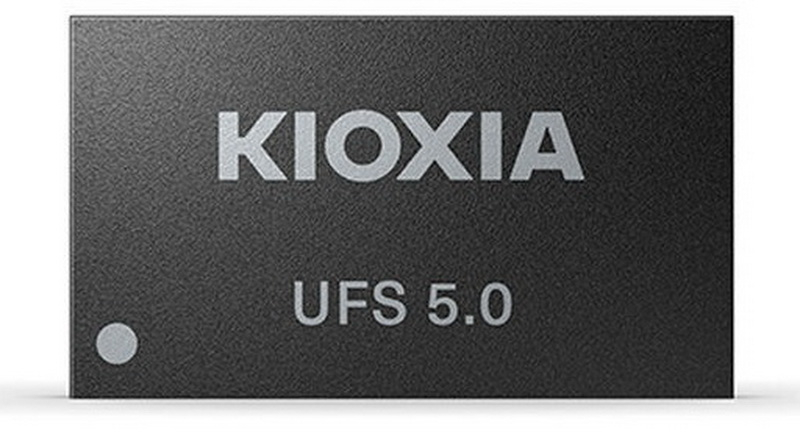 Kioxia a commencé à livrer des puces flash UFS 5.0 de test pour les nouveaux téléphones phares.