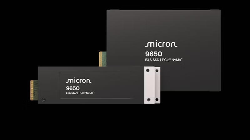 Micron a lancé la production de masse du premier SSD au monde compatible PCIe 6.0, capable d’atteindre des vitesses allant jusqu’à 28 000 Mo/s avec le module Micron 9650