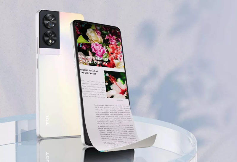 TCL remplace l’écran LCD par un écran AMOLED dans la série de smartphones Nxtpaper, atteignant une luminosité flagship sans reflets.