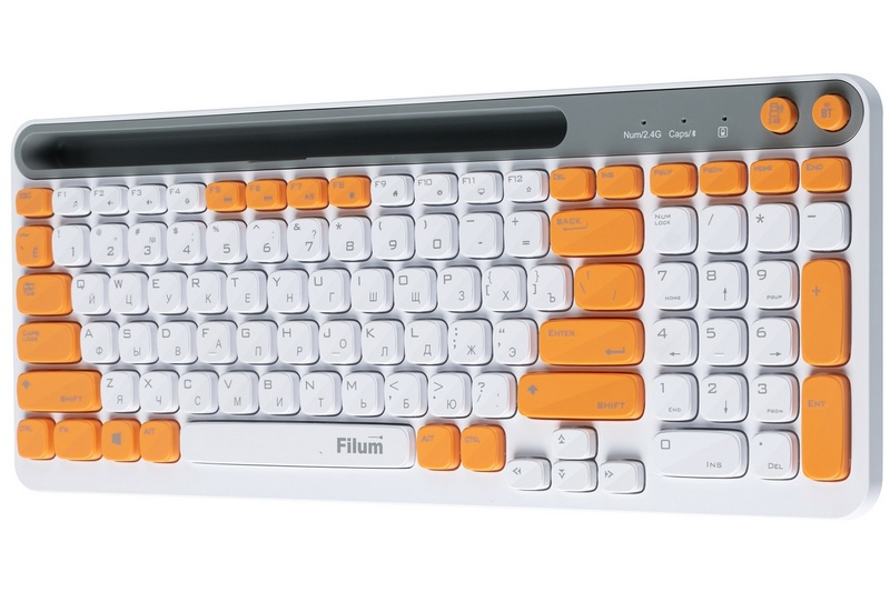 Filum a lancé une série de claviers sans fil FL‑WKB : un design éclatant et une connexion via Bluetooth ou 2,4 GHz