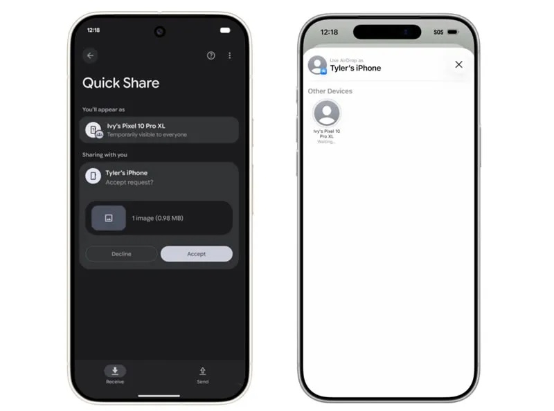 Les téléphones Oppo pourront bientôt transférer des photos et des fichiers d’iPhone via AirDrop