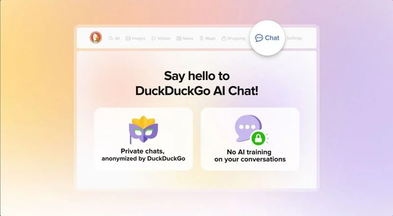 DuckDuckGo introduit un chat vocal avec le bot IA Duck.ai, tout en assurant la confidentialité des données