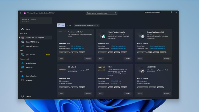 Windows 11 prend désormais pleinement en charge le MIDI 2.0