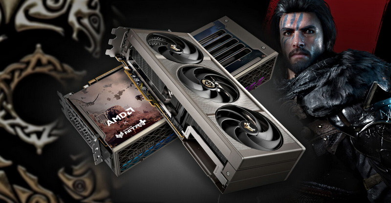 Sapphire a présenté la Radeon RX 9070 XT Nitro+ dans le style du jeu Crimson Desert