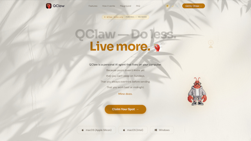 Tencent a commencé les tests de l'agent IA QClaw, mais a considérablement réduit son accessibilité