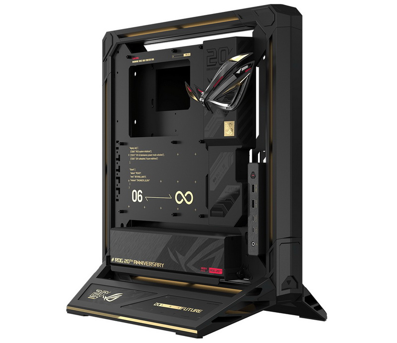 ASUS a lancé un nouveau boîtier ouvert ROG GR20 Edition 20, équipé d'un ventilateur cross-flow