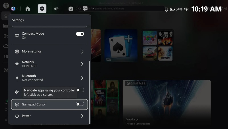 Microsoft a présenté le Gamepad Cursor – une souris virtuelle pour les consoles portables sous Windows