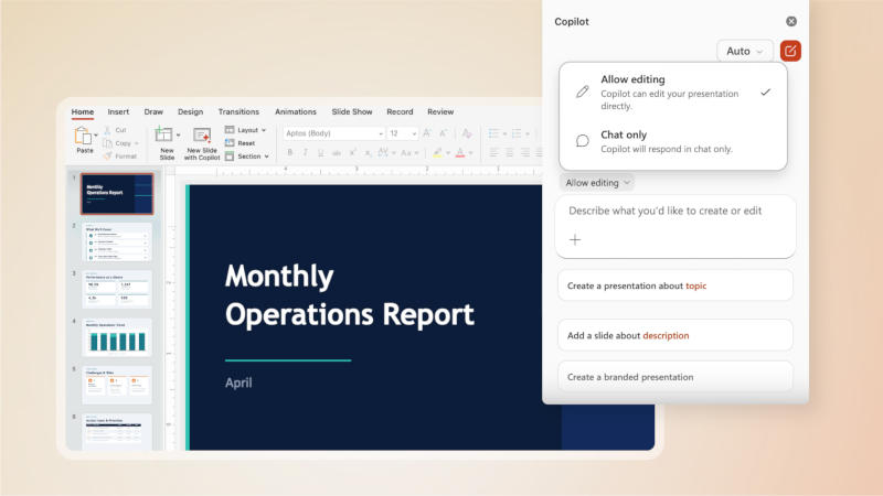 Microsoft a intégré l’agent IA Copilot dans Word, Excel et PowerPoint et l’a rendu disponible pour tous les abonnés Microsoft 365.